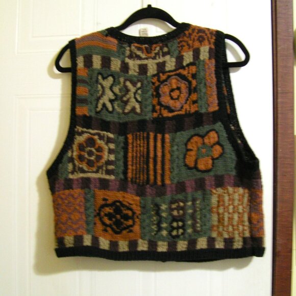 ALL COTTON KNIT VEST M/L - Picture 3 of 3